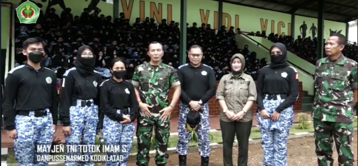 Kegiatan LDKK (Latihan Dasar Kedisiplinan dan Kepemimpinan) bagi mahasiswa baru angkatan 2021
